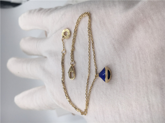 див ювелирных изделий ювелирных изделий желтого золота 18K браслет мечты BR857290 роскошных с Lazuli Lapis