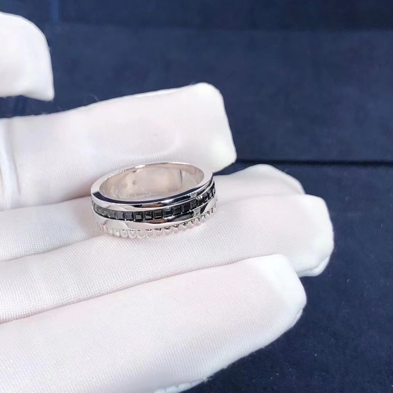 Качество Роскошное золото кольца 18k варианта черноты Quatre ювелирных изделий золота и реальные диаманты фабрика