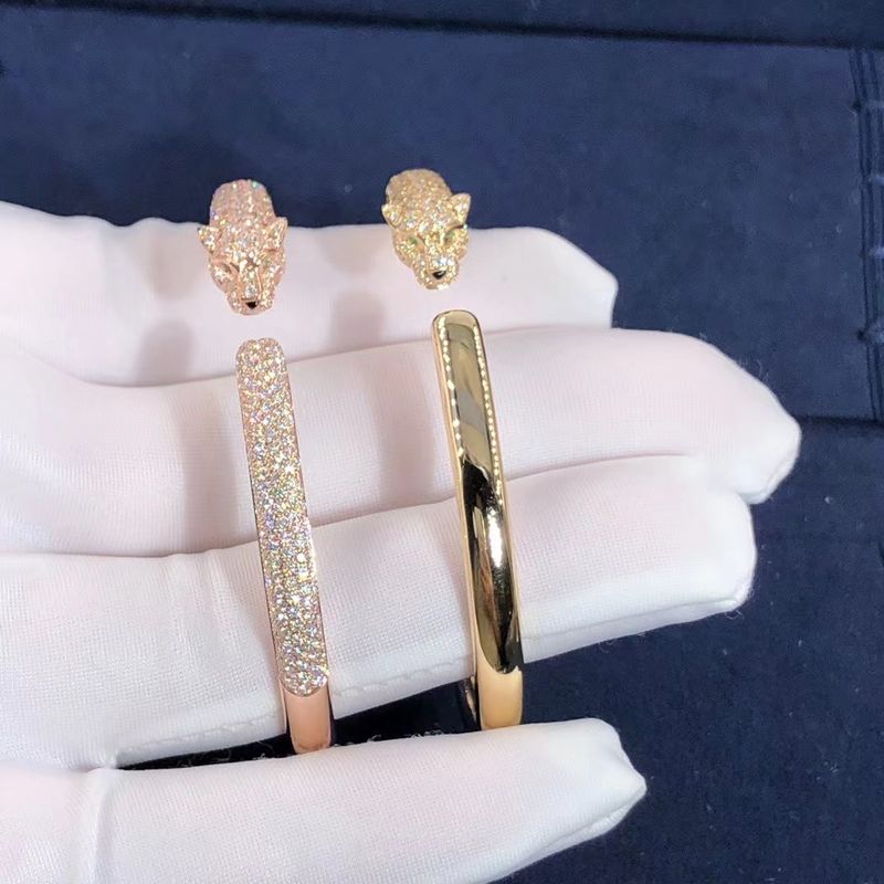 Качество Браслет Panthere яруса автомобиля браслета золота верхнего сегмента 18K для подарка девушки фабрика