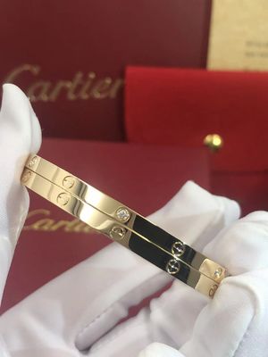 Качество Диаманты маленькой модели 6 браслета золота ЛЮБОВ 18K для женщин/людей фабрика