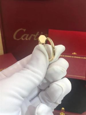 Качество пинк золота белой розы кольца ООН Clou Juste золота 18K желтый фабрика