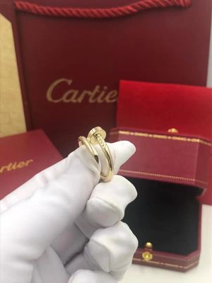 Качество пинк золота белой розы кольца ООН Clou Juste золота 18K желтый фабрика