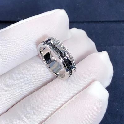 Качество Роскошное золото кольца 18k варианта черноты Quatre ювелирных изделий золота и реальные диаманты фабрика