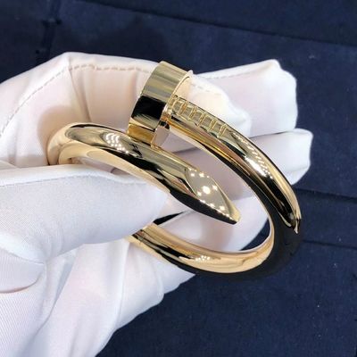 Качество 18K подняло модель размера 17 браслета ООН Clou Juste яруса автомобиля золота большая для женщин фабрика