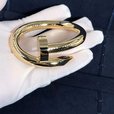 Качество 18K подняло модель размера 17 браслета ООН Clou Juste яруса автомобиля золота большая для женщин фабрика