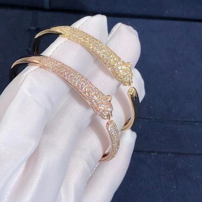 Качество Браслет Panthere яруса автомобиля браслета золота верхнего сегмента 18K для подарка девушки фабрика