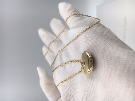 Качество Темно-синие цепи золота ювелирных изделий 18K золота Lazuli Lapis роскошные реальные со шкентелями фабрика
