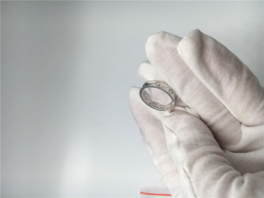 Качество белое роскошное обручальное кольцо B4085100 любов ювелирных изделий золота 18K без диаманта фабрика