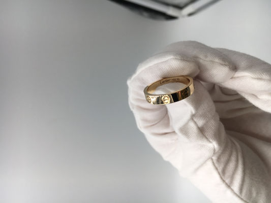 Качество Золото ювелирных изделий 18K золота обручальных колец людей роскошное желтое отсутствие драгоценной камня фабрика