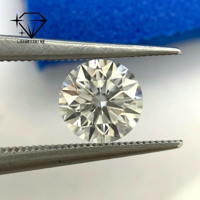 Качество LuxuryShine 100% настоящий алмаз D-F Цвет VVS2 Белый Круглый Форма Отличная резка Лабораторные бриллианты с сертификатом IGI фабрика