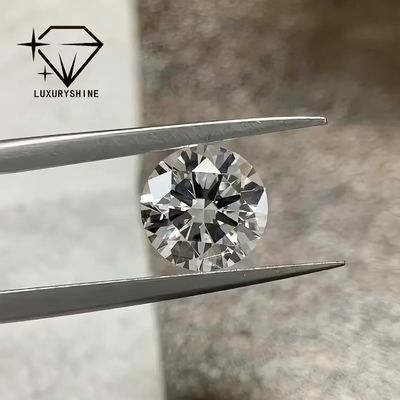 Качество LuxuryShine 100% настоящий алмаз D-F Цвет VVS2 Белый Круглый Форма Отличная резка Лабораторные бриллианты с сертификатом IGI фабрика