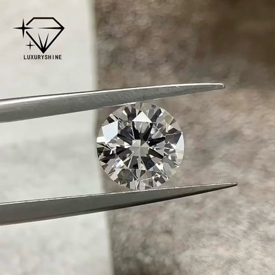 Качество LuxuryShine 100% настоящий алмаз D-F Цвет VVS2 Белый Круглый Форма Отличная резка Лабораторные бриллианты с сертификатом IGI фабрика