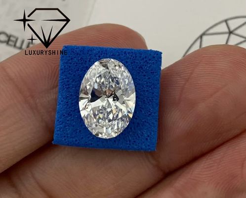 Качество LuxuryShine Отличная огранка лабораторно выращенного бриллианта D-F цвета, белый овал 0,1-10 карат VS1 с сертификатом IGI, огранка 3EX фабрика