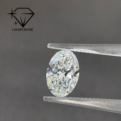 Качество LuxuryShine Отличная огранка лабораторно выращенного бриллианта D-F цвета, белый овал 0,1-10 карат VS1 с сертификатом IGI, огранка 3EX фабрика