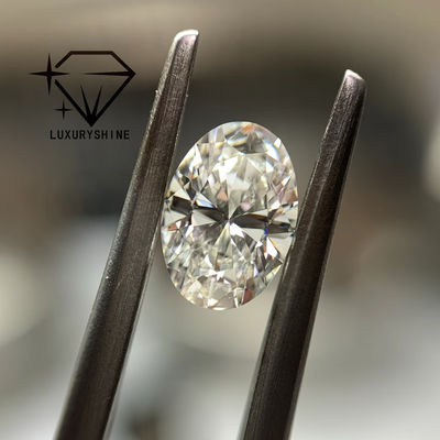 Качество LuxuryShine 0.1-10CT VS2 Лабораторно выращенный бриллиант D-F Цвет Белый овальный Отличный рез с сертификатом IGI 3EX Резанные камни оптом фабрика