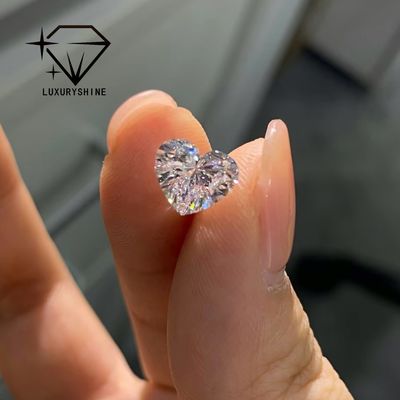 Качество LuxuryShine VVS1-VS2 Heart Excellent Cut Lab Grown Diamond Real Diamonds & Wedding Jewelry & Customized Jewelry Support Special Customization фабрика