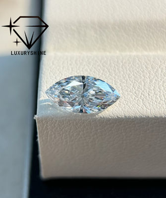 Качество LuxuryShine VVS2 Marquise Форма 0.3-15ct Лабораторно выращенный бриллиант D-F Цвет 3EX Резанные камни с сертификатом IGI Настоящий бриллиант фабрика