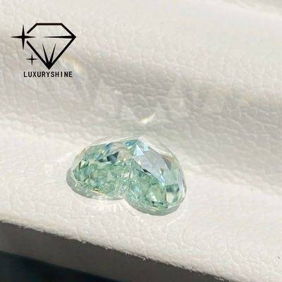 Качество LuxuryShine Розовый / Желтый / Зеленый Лабораторный вырез сердца выращенный бриллиант VVS-VS Настоящие бриллианты и свадебные украшения и ювелирные изделия на заказ фабрика