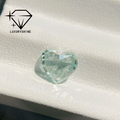 Качество LuxuryShine Розовый / Желтый / Зеленый Лабораторный вырез сердца выращенный бриллиант VVS-VS Настоящие бриллианты и свадебные украшения и ювелирные изделия на заказ фабрика