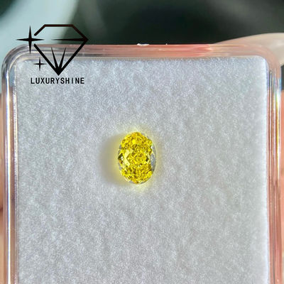 Качество LuxuryShine VVS-VS Фантазийный Желтый/Светло-Желтый/Фантазийный Интенсивный/Ярко-Желтый Лабораторно Выращенный Бриллиант 1CT 2CT 3CT 4CT 5CT Овал Отличная огранка с сертификатом и индивидуальными ювелирными изделиями фабрика