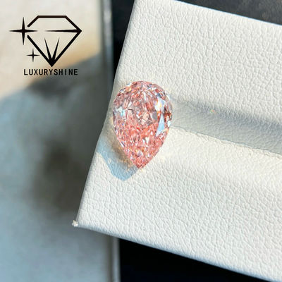 Качество LuxuryShine 1-15CT Розовый бриллиантовый бриллиантовый бриллиант, выращенный в лаборатории, розовый бриллиант VVS-VS фабрика