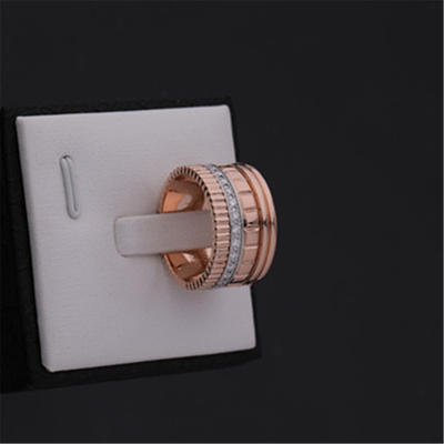 Ref JRG02484 кольца роскошного варианта Quatre диаманта золота 18 каратов ювелирных изделий золота реального излучающего большой