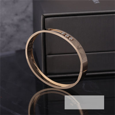 Качество 18K желтое золото Luxury Jewelry двигает браслет Bangle диаманта Noa для дам фабрика